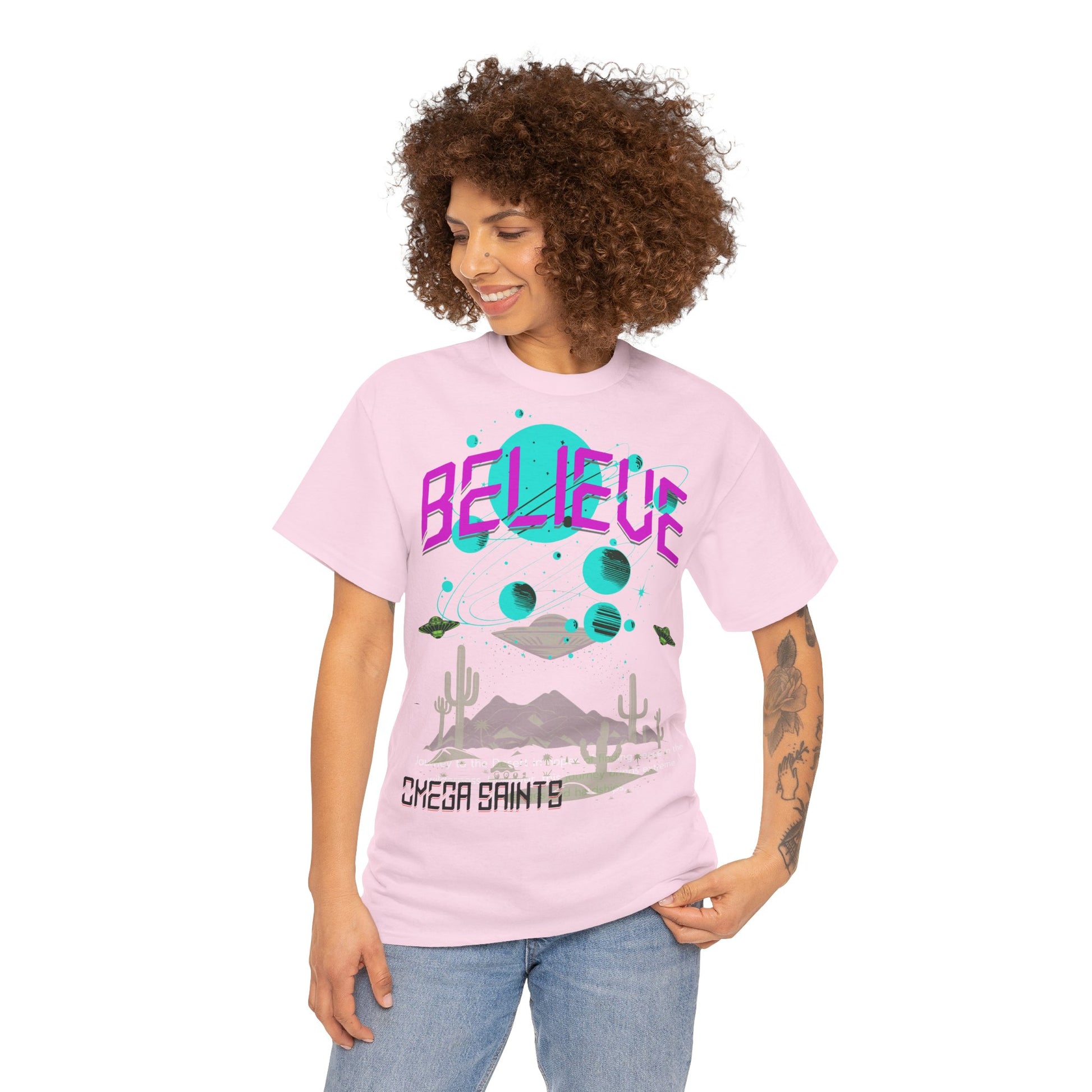 Aliens Exist Tee Shirt Printed T Shirt detail alternative