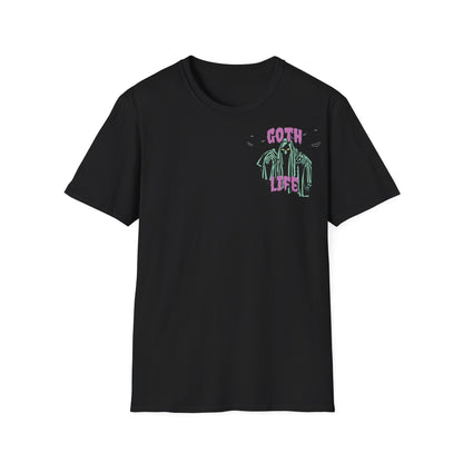 Goth Life T-Shirt Printed T Shirt detail