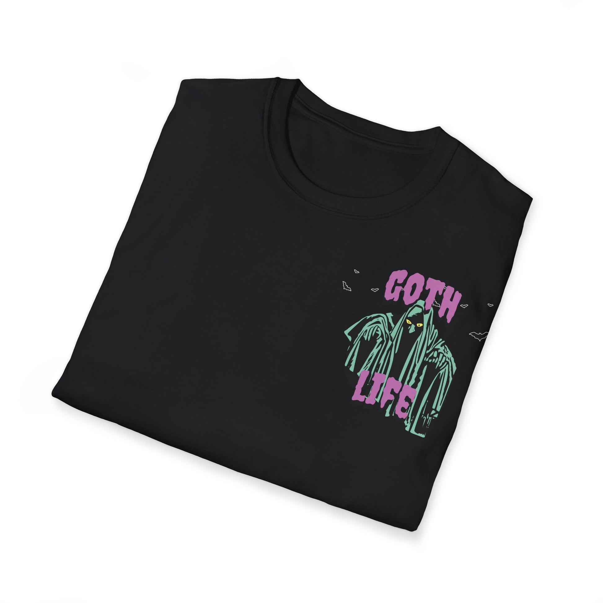 Goth Life T-Shirt Printed T Shirt detail