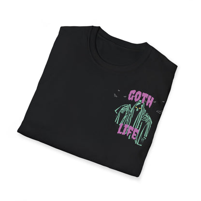 Goth Life T-Shirt Printed T Shirt detail