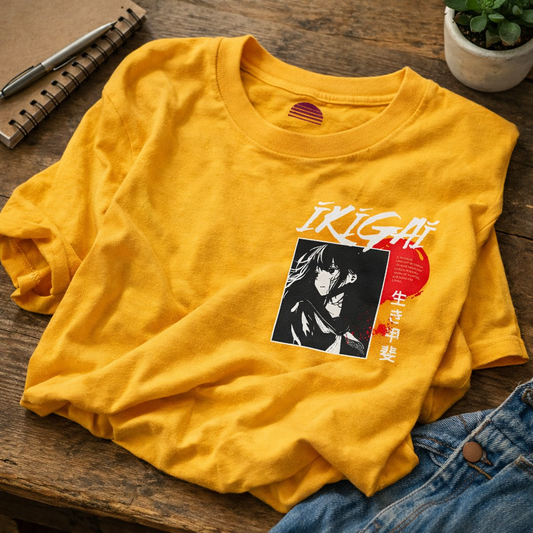 Retro Floral Heart Tee — Vintage-Inspired Graphic T-Shirt