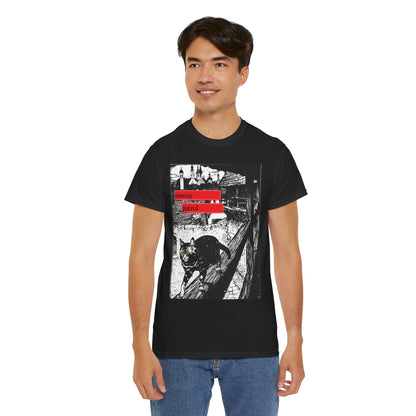 Pussay Patrol Printed T-Shirt - Graphic Tee black