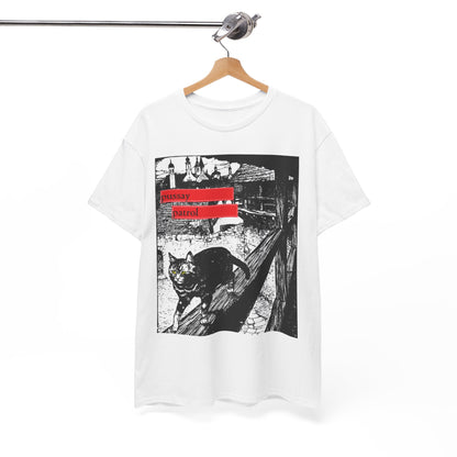 Pussay Patrol Printed T-Shirt - Graphic Tee white