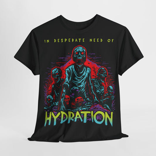 Zombie Skeleton Tee Shirt Printed T Shirt detail