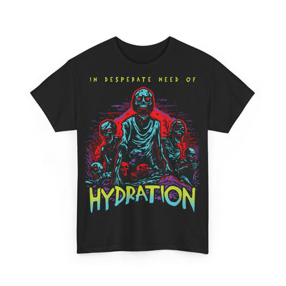 Zombie Skeleton Tee Shirt Printed T Shirt detail black alt